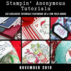 November 2019 Stampin' Anonymous Tutorial