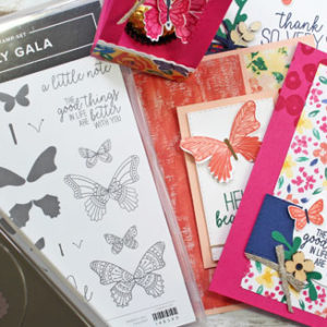 Butterfly Gala Cards and Treats Online Class