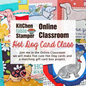 Hot Dog Online Card Class + Bonus Gift Card Treat Box