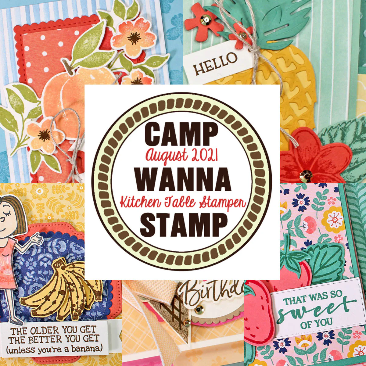 Camp Wanna Stamp 2021 Online Class