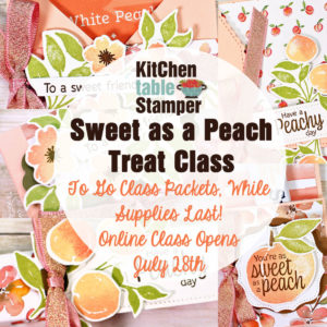 Sweet as a Peach Treat Online Class