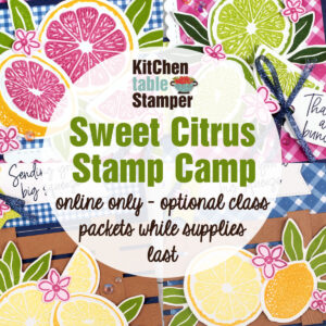 Sweet Citrus Stamp Camp ONLINE ONLY
