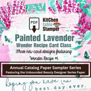 Painted Lavender Wonder Recipe PDF Card Class