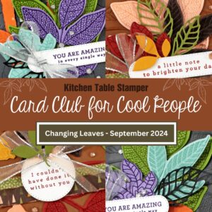 Changing Leaves - Card Club for Cool People