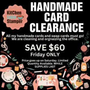 Handmade Card Clearance