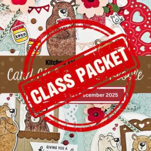 Valentine Kisses - Card Club for Cool People with Class Packet