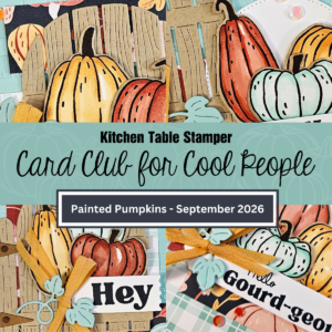 Painted Pumpkins - Card Club for Cool People